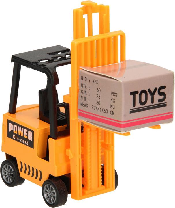 Actual product image Die Casting Forklift Geel