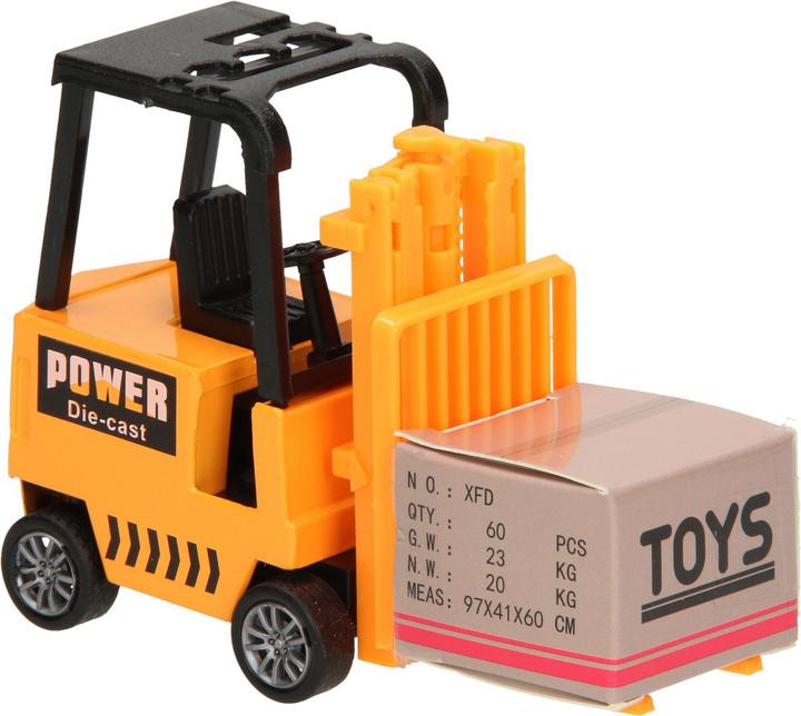Actual product image Die Casting Forklift Geel
