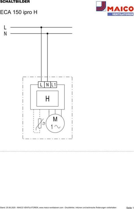 Productafbeelding Maico DN150 ECA 150 ipro H