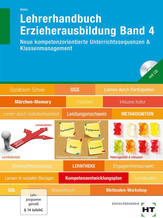 Produktbild Lehrerhandbuch Erzieherausbildung Band 4 (Deutsch, Hanna Heinz, 2018)