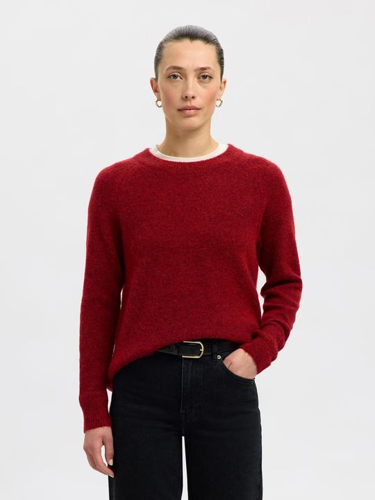 Produktbild Selected Femme Slflulu Ls Knit O-Neck Noos (M)