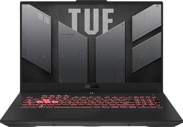 Actual product image ASUS TUF Gaming A17 FA707RC-HX034W (17.3" FHD, R7H, 16GB, 512GB SSD, RTX 3050, W11H) (AMD Ryzen 7 6800H, CH)