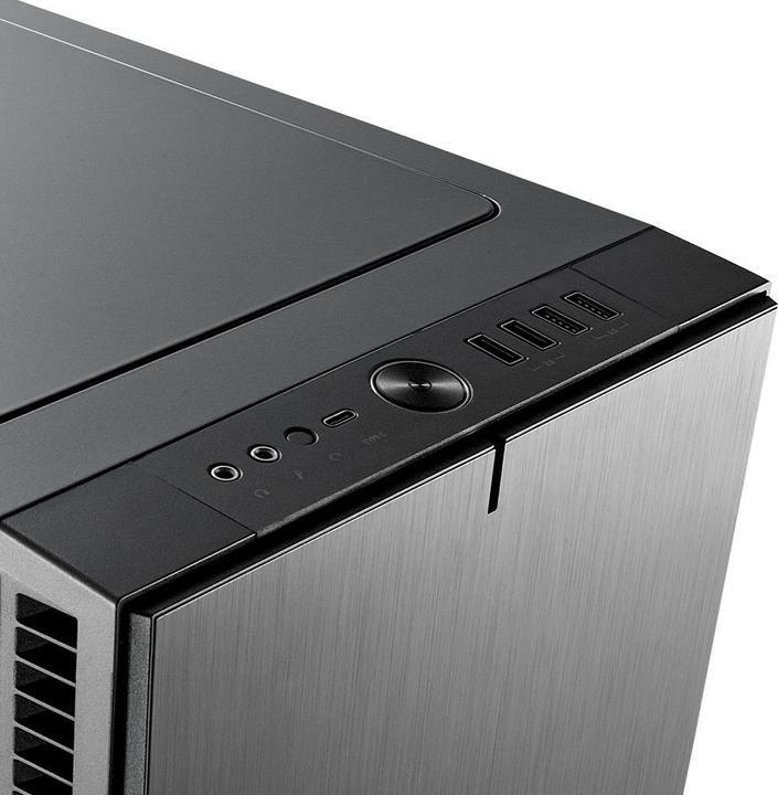 Image du produit Fractal Define R6 USB-C - Gunmetal TG (ATX, mATX, Mini-ITX, E-ATX)