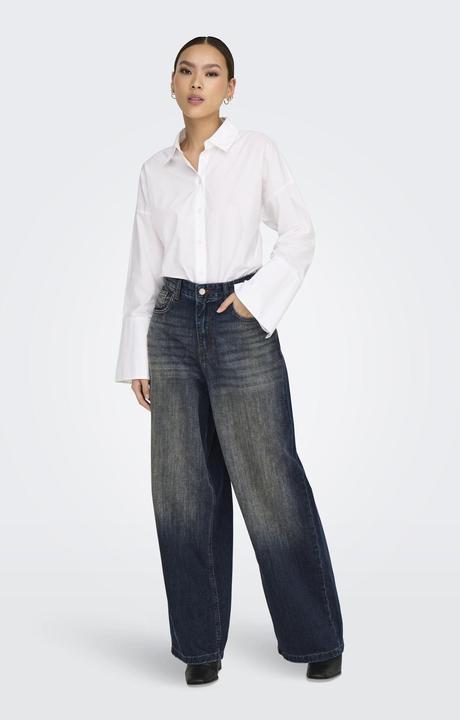 Produktbild Only ONLDEMI Mittlere Taille Weiter Beinschnitt Jeans Jeans mit weitem Bein (W33/L32)