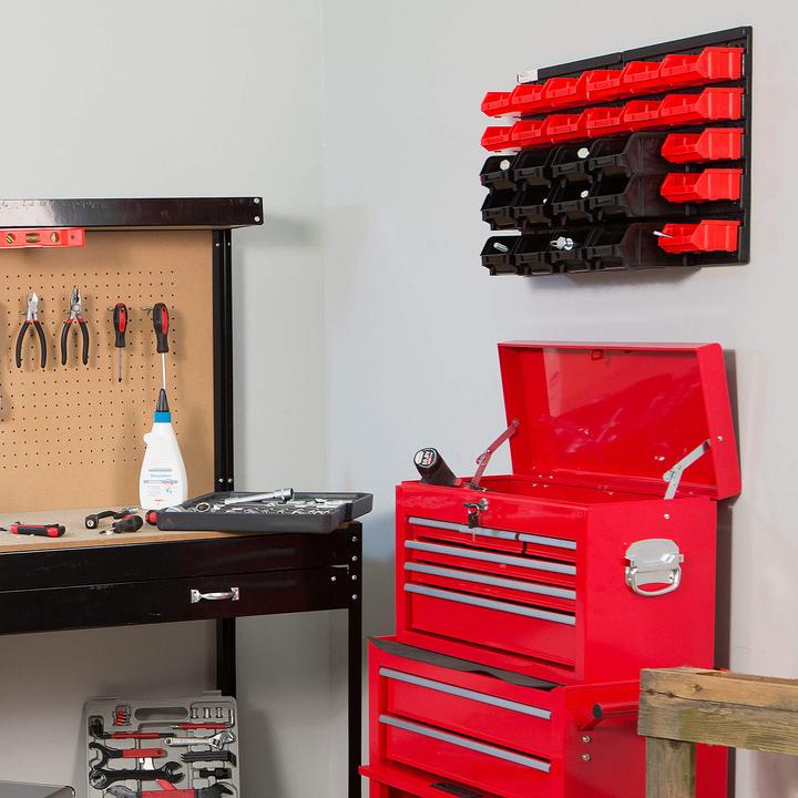 Image du produit tectake Kleinteilemagazin mit 30 Einschüben