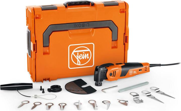 Fein MM 700 1.7Q Bus & Truck 72297064000 Multifunktionswerkzeug inkl. Koffer 15teilig 250W