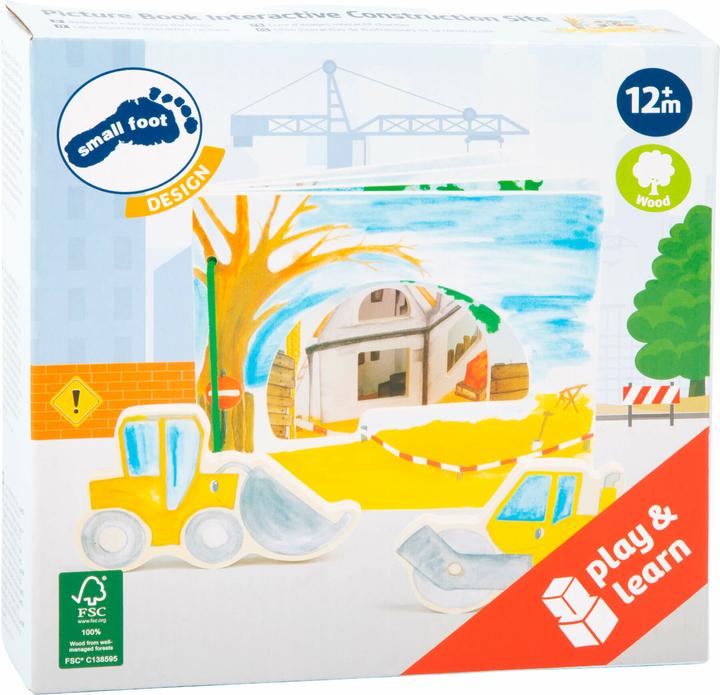 Image du produit small foot Livre d'images sur le chantier (Allemand)