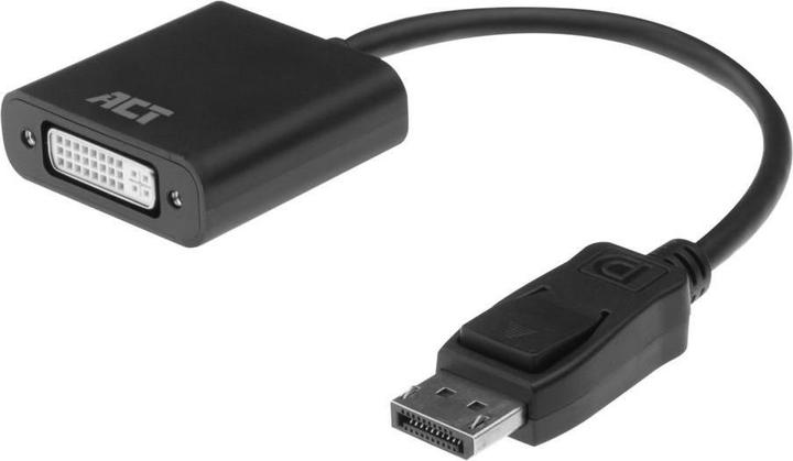 Produktbild AC7510 Videokabel-Adapter 0,15 m DisplayPort DVI-D Schwarz (DVI, 15 cm)