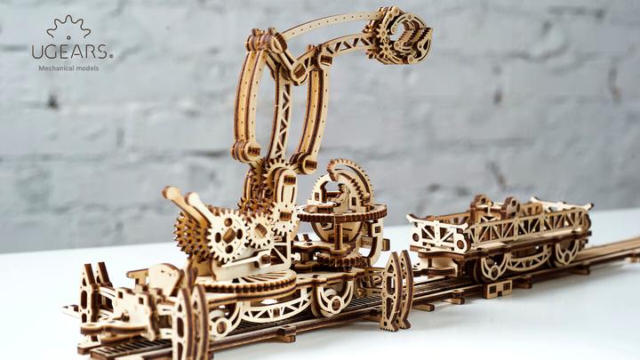 Actual product image Ugears Train Transshipment point