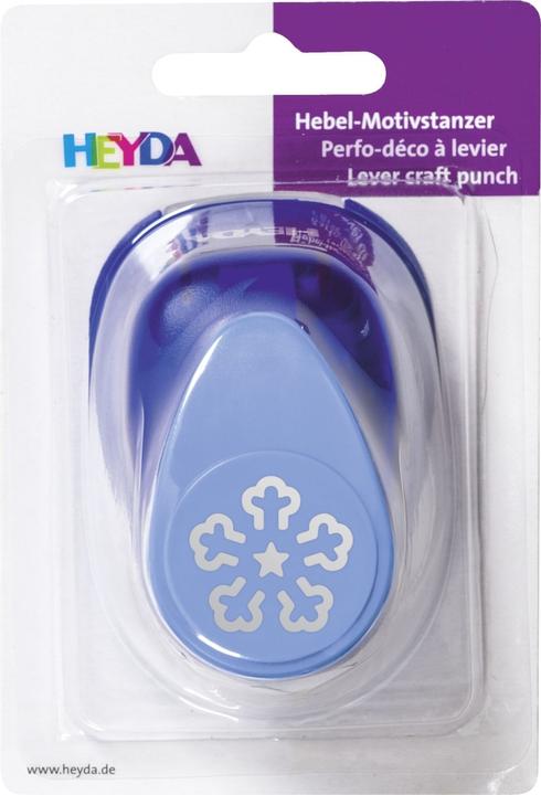 Image du produit Heyda Perforatrice de motifs pour carton jusqu'à 220g/m2 Cristal Pop-Up grand format env. 25x25mm
