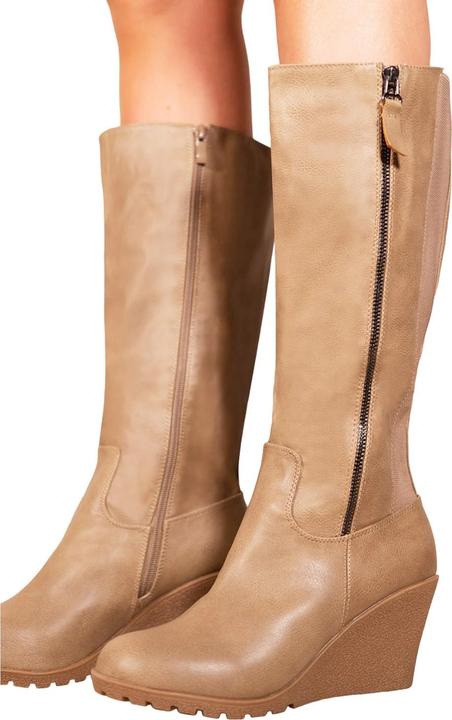 Produktbild Where's That From Wadenhohe Stiefel Lara Kunstleder (41)