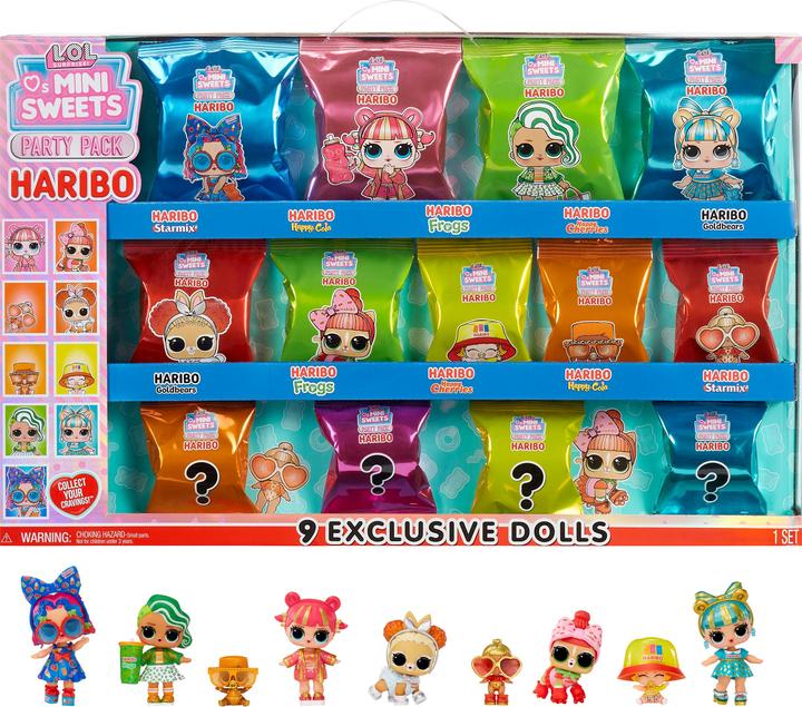 Produktbild L.O.L. Surprise! Loves Mini Sweets X Haribo Mini Pop Party Pack