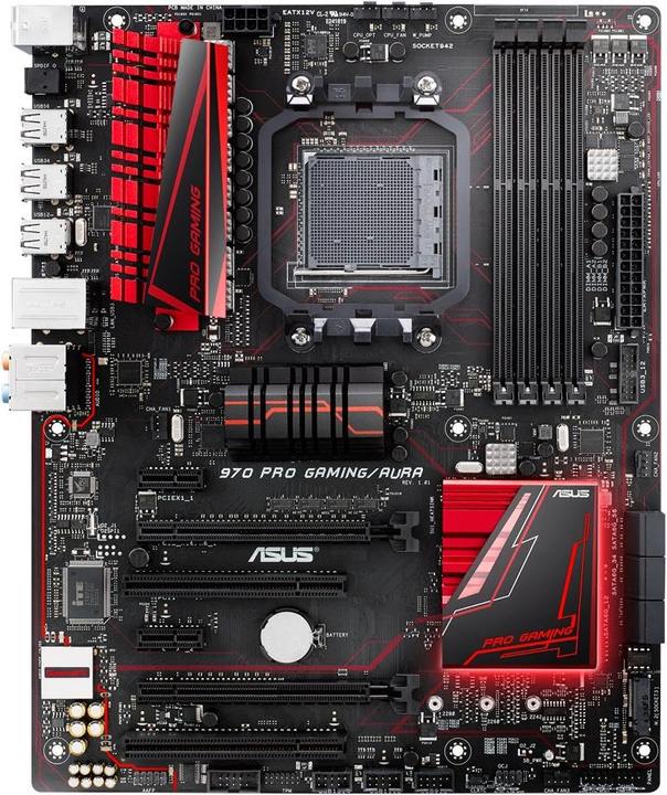 ASUS 970 Pro Gaming Aura (AM3+, AMD 970, ATX)