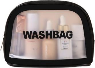Actual product image Ecarla Toiletry Bag Black