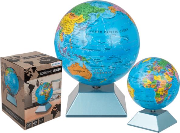 Actual product image Ootb Rotating globe, approx. 14 x 19 cm (14 cm)