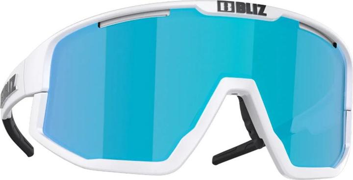 Actual product image Bliz Fusion Small (matt white, Brown w Blue multi, matt white pink, Brown w Blue multi)