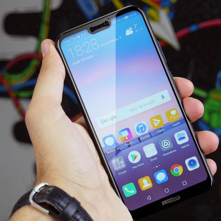Produktbild Avizar Panzerglas, Glas Schutzfolie, Schutzglas (2 Stück, Huawei P20 Lite)