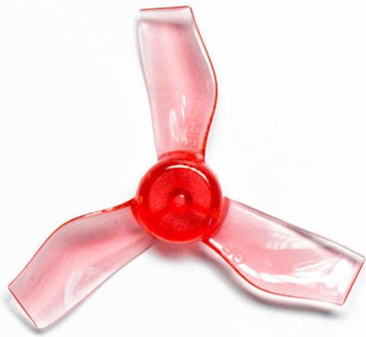 Actual product image Dronefactory GF 1219-3 31mm 1mm Durable 3-blade Propeller Red (Drone propellers)