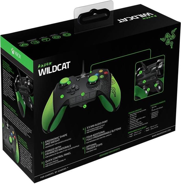 Actual product image Razer Wildcat (Xbox Series X, Xbox One S, Xbox Series S, PC, Xbox One X)