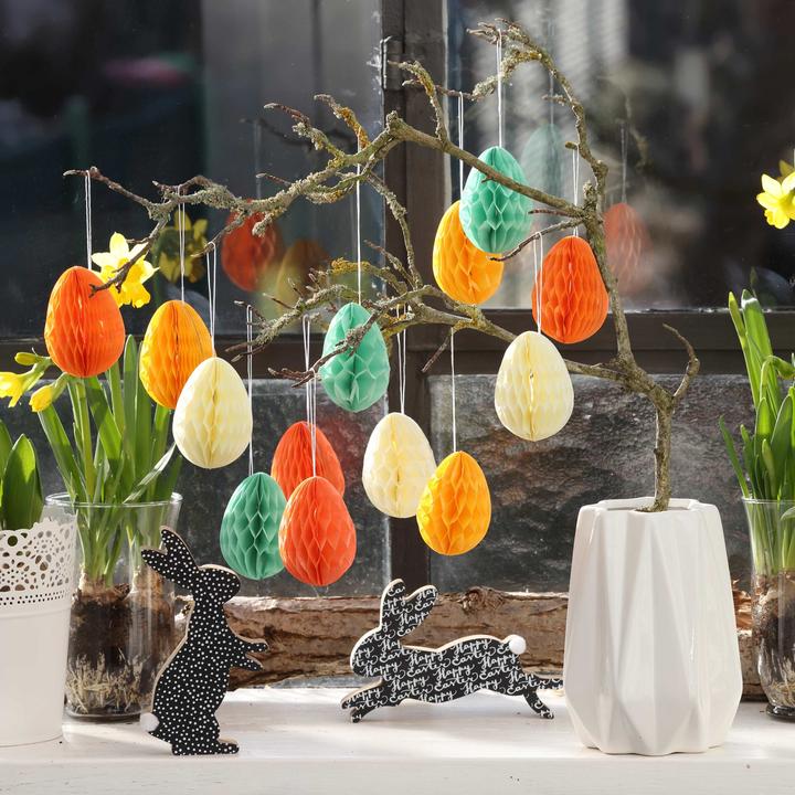 Immagine prodotto Papierdrachen Uova di Pasqua di carta velina (12 x, 7 x 5 cm)