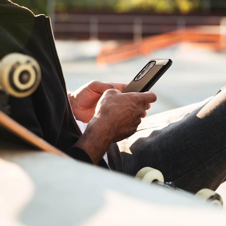Produktbild Spigen Rugged Armor Motorola Edge 2022 Matte Black (Motorola Edge+ (2022))