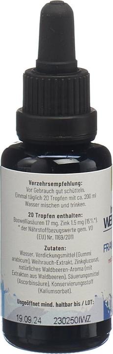 Produktbild Cannsol Indischer Weihrauch mit Zink wasserlöslich optimale Bioverfügbarkeit liq (1 Stück, Tropfen, 106 g)