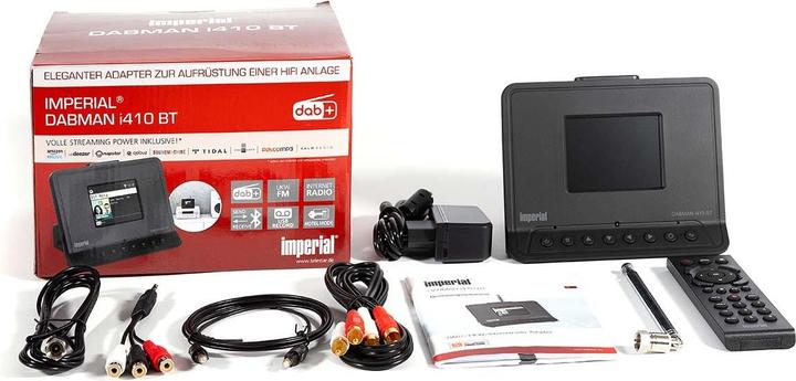 Actual product image Imperial Dabman i410 BT (DAB+, FM, Web radio, VHF, Bluetooth, Wi-Fi)