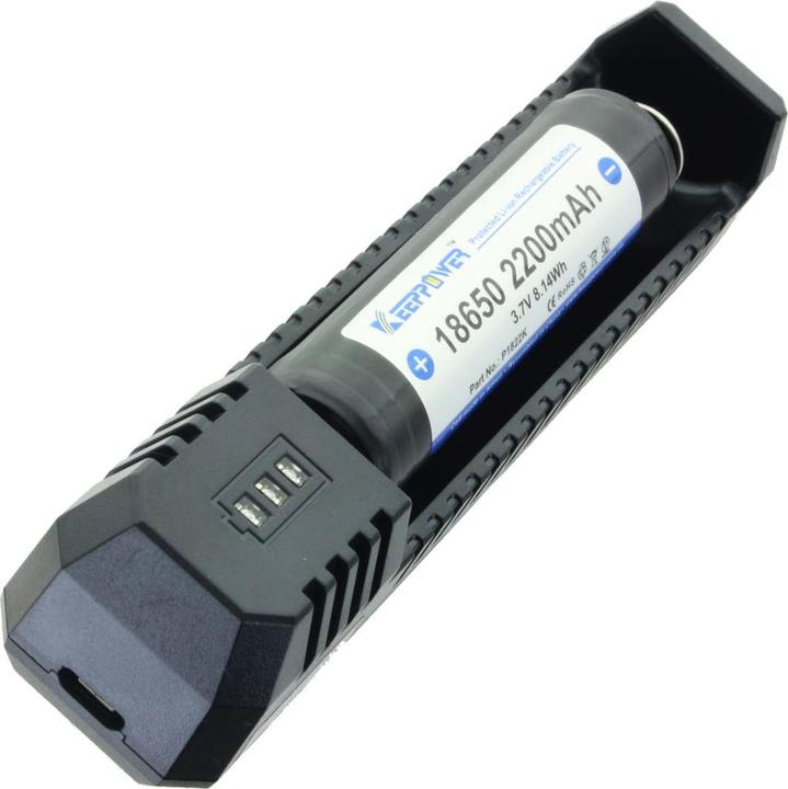 Image du produit Nitecore Chargeur USB UI1 (1 pcs, 14500, 16340, 18650, Chargeurs sans batterie)