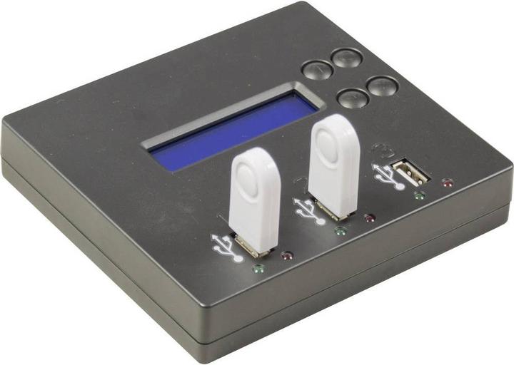 Actual product image Renkforce USB stick cloner 1 to 2 port