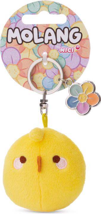 Actual product image Magni NICI key ring Piu Piu yellow 6cm