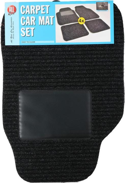 Actual product image All Ride Car mat set carpet 4pcs PP (1 set of 4 floor mats)