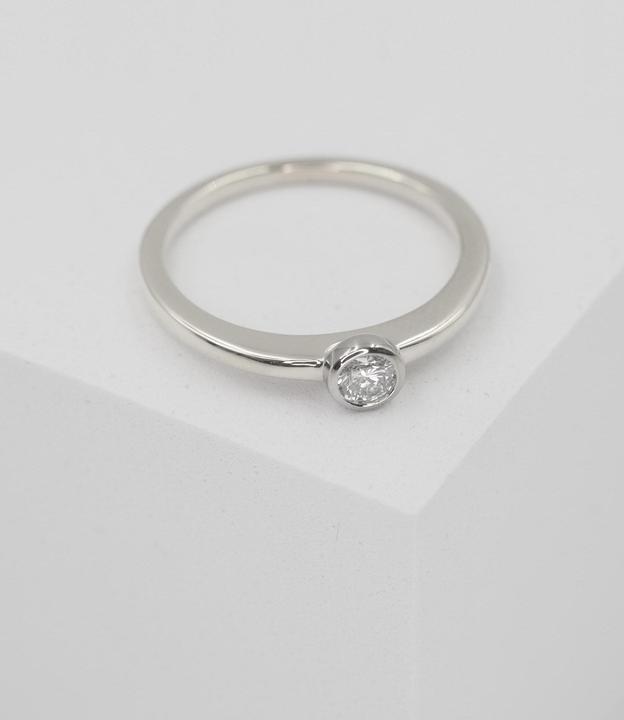 Produktbild Muau Ring Zargen-Fassung (56, 950 Platin)