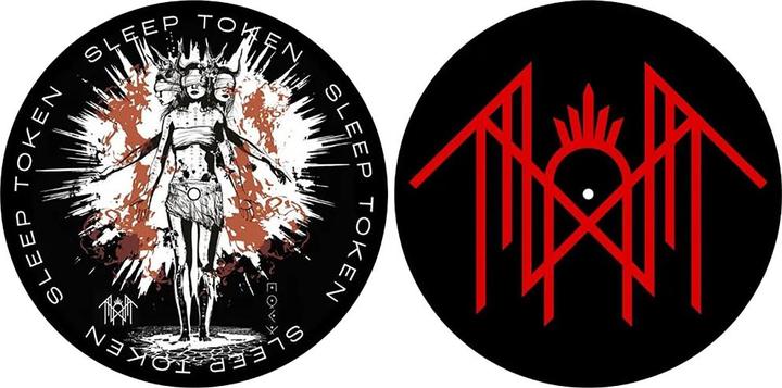 Sleep Token Matte Plattenteller Sigil Regen 2erPack (Plattenteller)