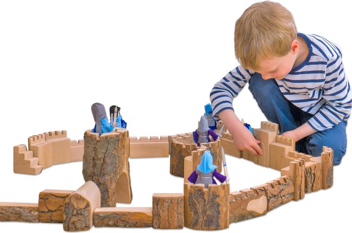 Actual product image Magic Wood Camelot castle, 35 pieces