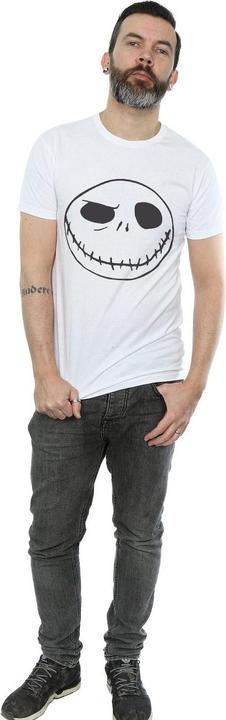 Actual product image Disney Mens Nightmare Before Christmas Jack's Big Face T-Shirt (M)