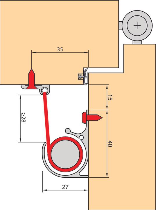 Produktbild Planet Fingerschutz Rollo FSR 5000 Basic