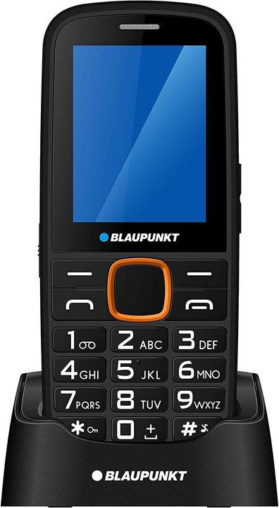 Actual product image Blaupunkt BS 04 black-blue ENG (0.03 GB, Black, Blue, Single SIM)