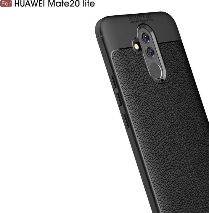 Produktbild Screenguard Huawei Mate 20 Lite Hülle Leather Design TPU Cover (Huawei Mate 20 Lite)