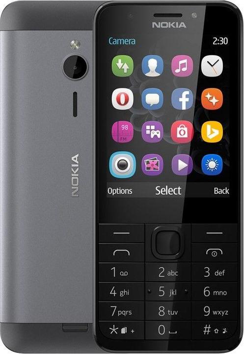 Actual product image Nokia 230 (2.80", 2 Mpx, 2G)
