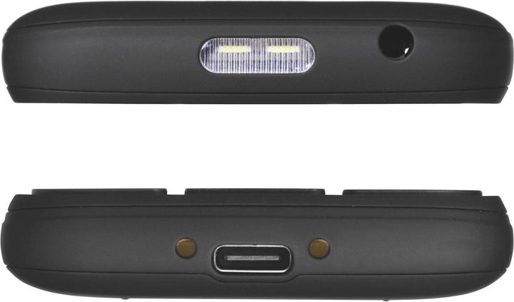Produktbild Panasonic KX-TU160 Easy Use Mobile Phone Juodas, 2.4 ", TFT-LCD, 240 x 320, USB version USB-C, Built-in camera (2.40", 0.30 Mpx, 2G)