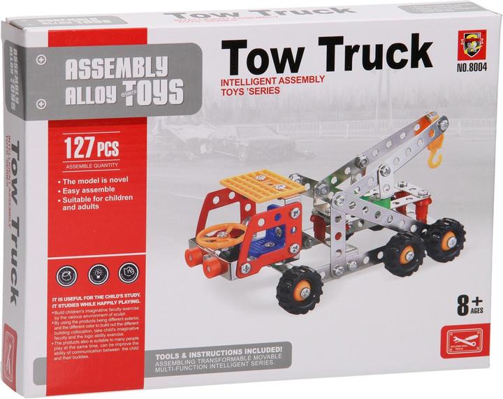 Produktbild Baukasten Metall Abschleppwagen, 127 Stk.