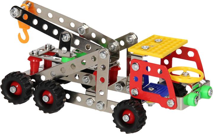 Produktbild Baukasten Metall Abschleppwagen, 127 Stk.