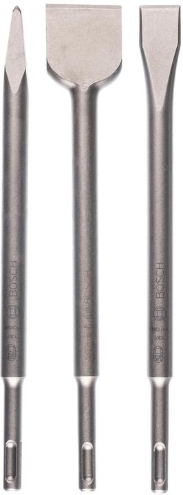 Bosch Zubehör Meissel-Set SDS plus, 3-teilig (52 mm)