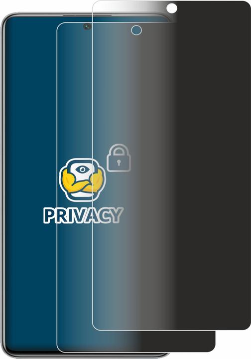 Actual product image BROTECT Anti-spy privacy film Blue light protection film (2 Piece, Xiaomi 11T Pro)