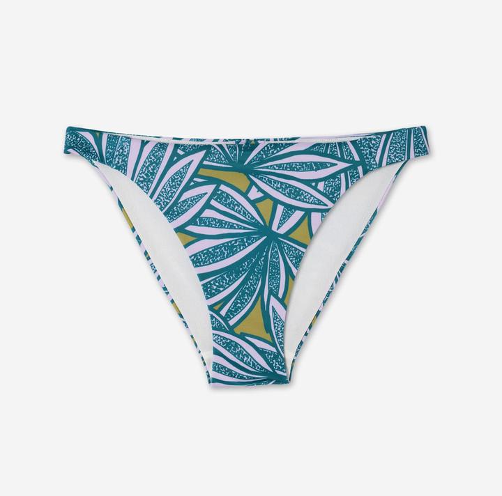 Olaian Bikini-Hose Surfen Damen Aly Flow blau/violett (40, 42)