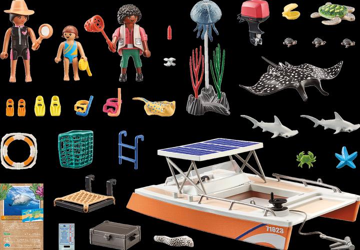 Actual product image Playmobil Coral reef platform (71623, Playmobil Wiltopia)