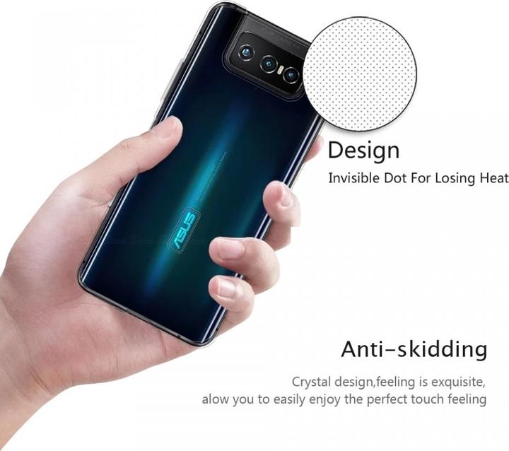 Image du produit Screenguard Asus Zenfone 7 / 7 Pro Etui souple en TPU transparent (Asus Zenfone 7)