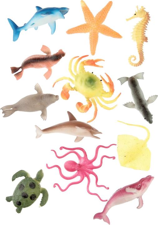Immagine prodotto Figure del mondo sottomarino, 12 pezzi.