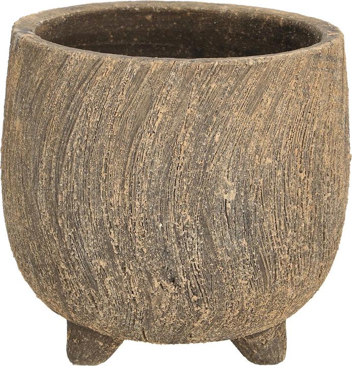 Immagine prodotto Natura Punto Set di 5 vasi da fiori in ceramica, antracite, ciascuno 19,5 x 18,5 cm (19.50 cm)