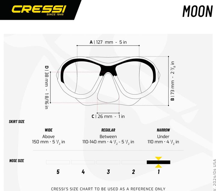 Actual product image Cressi Moon